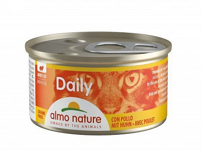 Консерва Almo Nature Daily Menu Cat з куркою 85 г