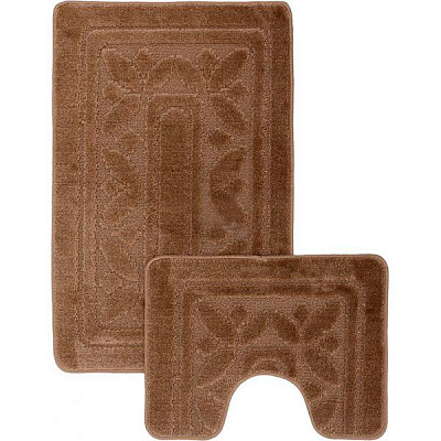 Набор ковриков Vonaldi Standart 4501 темно-бежевый