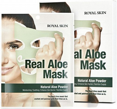 Маска для обличчя ROYAL SKIN Real З алое 25 г 1 шт.