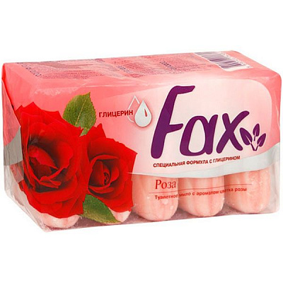 Мило Fax Троянда 5х75 г