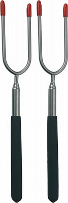 Набір посуду Schwarzwolf 24,5 мм виделки для барбекю телескопічні LIPNO 2 шт.