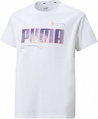 Футболка Puma Alpha Tee 58617002 140 белый