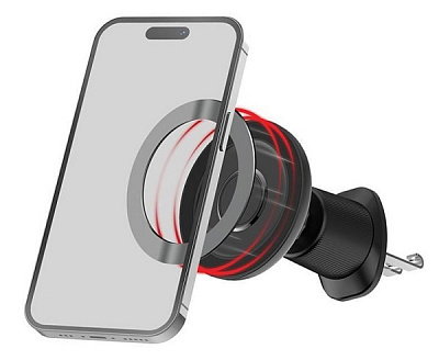 Автотримач для телефону магнітний ColorWay Air Vent-5 (360° rotation) CW-CHM15-BK чорний