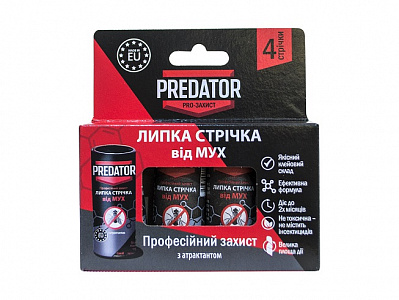 Стрічка-липучка PREDATOP EXTREME 4 шт/уп.