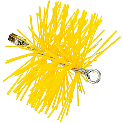 Щетка Savent пластиковая для чистки дымохода 180 мм желтый 