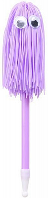 Ручка кулькова Оченята фіолетові