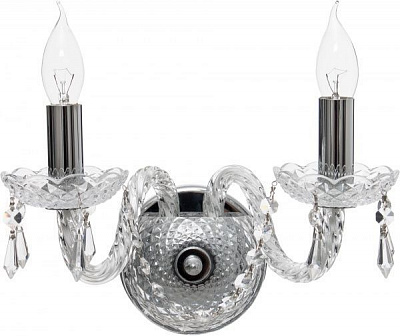 Бра Arte Lamp Merci 2x60 Вт E14 хром A2120AP-2CC 