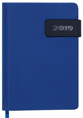 Дневник 2019 WINDSOR A6 датований синій Buromax BM.2533-02 