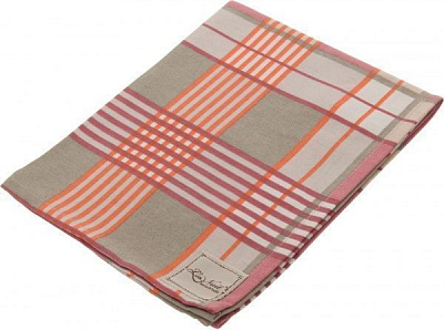 Салфетка La Nuit Шато клеточка розовая 45x35 см розовый 