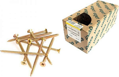 Шуруп універсальний потайна головка ЦЖ 5x80 мм 200 шт EXPERT FIX