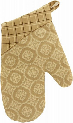 Прихватка-рукавиця Ажур 16x26 см світло-коричневий Прованс