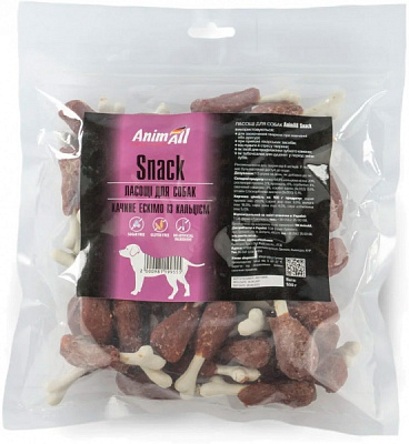 Лакомство AnimAll Snack утиное эскимо с кальцием 500 г 2000981199555