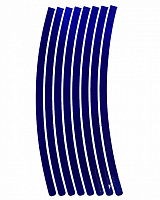 Светоотражатель LOOM LM-0011-blue (наклейка для обода) 