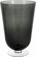 Ваза скляна Wrzesniak Glassworks Fin Grand 15-3708 IIW 39 см сірий 