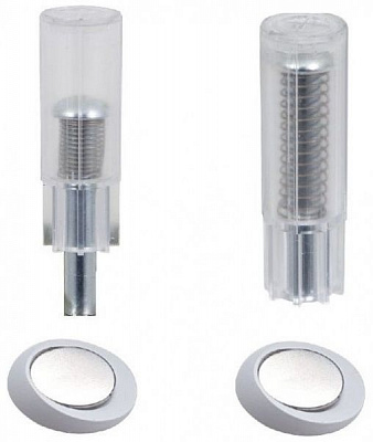 Стопор скрытый RDA Modello2 Vitrum Space магнитный белый