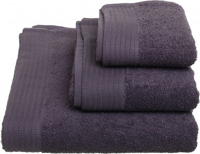 Рушник махровий ОЕ 50x90 см темно-сірий UP! (Underprice)