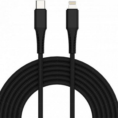 Кабель Gelius Pro G-Power GP-UC104 Type-C/Lightning PD (2099900826641) 1 м чорний