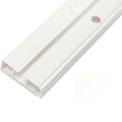 Карниз стельовий Gardinia одинарний набірний 210 см білий