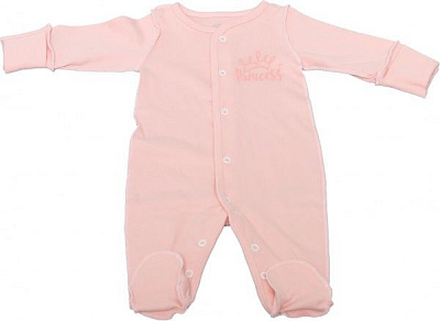 Комбінезон дитячий Фламінго р.56 персиковий 365-212