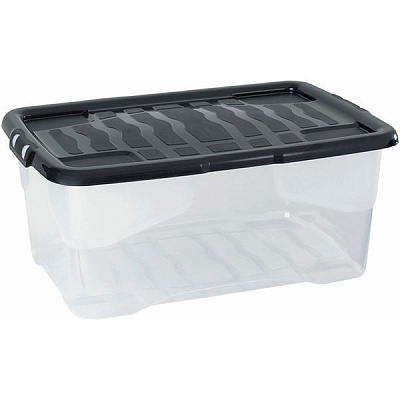 Ящик для зберігання Strata 42 л прозора 600х400х250 мм
