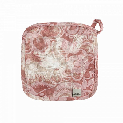 Прихватка Paris Вензель 20x20 см теракотовий La Nuit