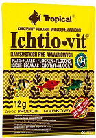 Корм для риб Ichtio-vit 12гр (пластівці)
