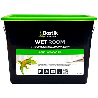 Клей для обоев Bostik Wet Room 5 л