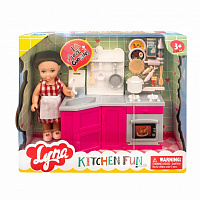 Игровой набор Shantou Кукла Сати на кухне в ассортименте 4601