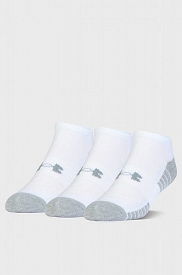 Шкарпетки Under Armour Armour UA Heatgear Tech NS р.M 1312439-100 білий