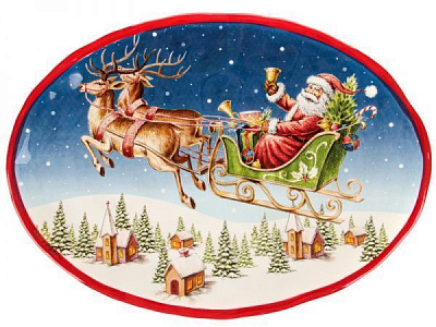 Блюдо овальное 