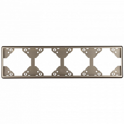 Рамка Efapel Apolo горизонтальная шампань L50941 TCH