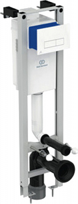 Комплект инсталляции Ideal Standard ProSys ECO Frame узкая клавиша OLEAS M2 белая E2332AC