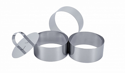 Кольцо для формирования блюда Kohen 10x4,5 см 3 шт. KN94008