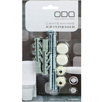 Комплект кріплень унітазу до підлоги КР 610