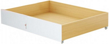 Ящик к кровати на роликах 942х520х200 мм (для кроватей Лия, Паола) белый 