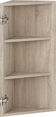 Шкаф верхний Грейд угловой (стандарт) 300x720x300 мм дуб сонома 