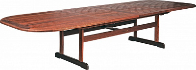 Стіл дерев’яний Bella Vita GTV7203222M 120x220/320 см коричневий