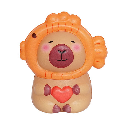 Игрушка-антистресс ZiBi Сквиши Capybara 10 см