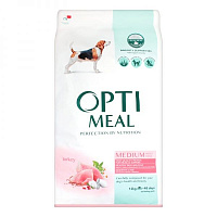 Корм Optimeal для щенков всех пород со вкусом индейки 1,5 кг