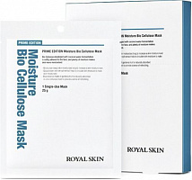 Маска для лица ROYAL SKIN Prime Edition Биоцеллюлозная увлажняющая 25 г 1 шт.