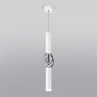 Світильник підвісний Strotskis Lance LED 8 Вт білий/хром 50191/1 (білий) 