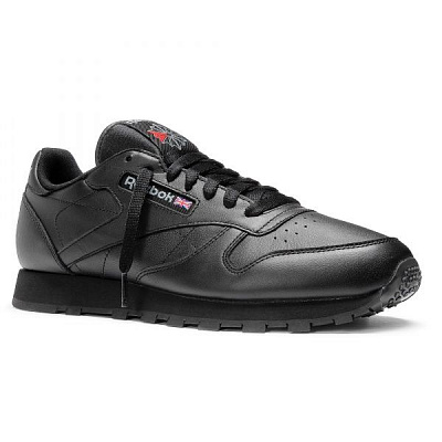 Кроссовки Reebok CL LTHR 2267 р.UK 12 черный