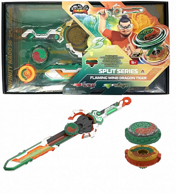 Юла Infinity Nado VI серия Split Series Flaming Wind Dragon Tiger EU654145