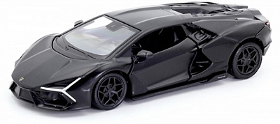 Автомодель TechnoDrive 1:43 Lamborghini Revuelto матовый черный 250934UBl