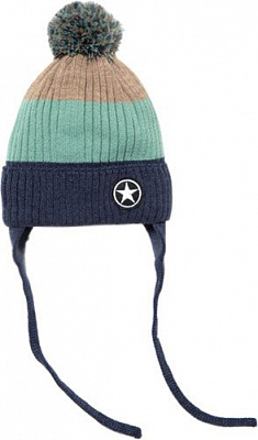 Шапка ESLI р.48-50 сине-зеленый 18С-42СП 