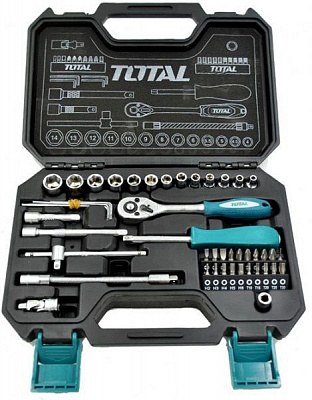 Набір головок Total 45 шт. THT141451