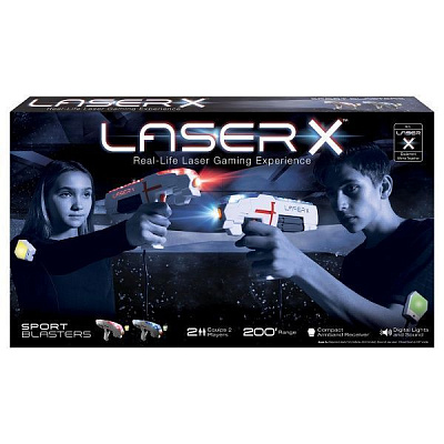 Набір бластерів Laser X Sport для двох гравців 88842