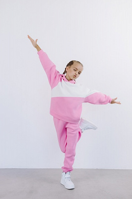 Спортивный костюм Obzor р.140 розовый 872 