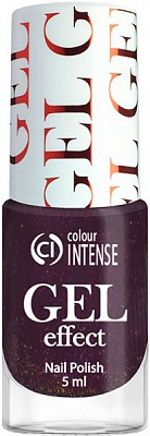 Лак для нігтів Colour Intense Gel Effect 65 040 Баклажан (шимер) 5 мл