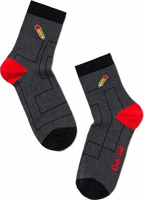 Носки детские Conte-Kids CK TIP-TOP 397 5С-11СП р.22 темно-серый 